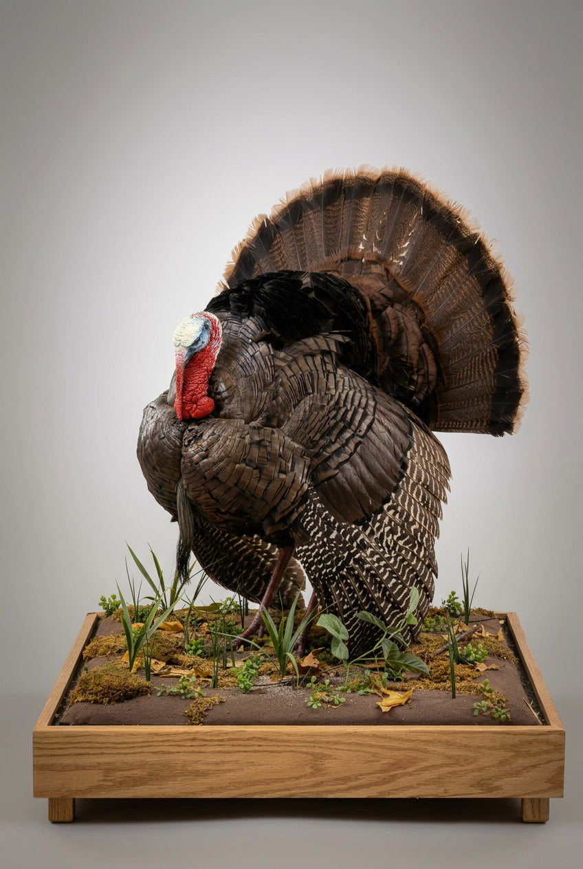 FH52w - 1rst In A Series Of 4 Grand Slam Turkeys Bird Taxidermy