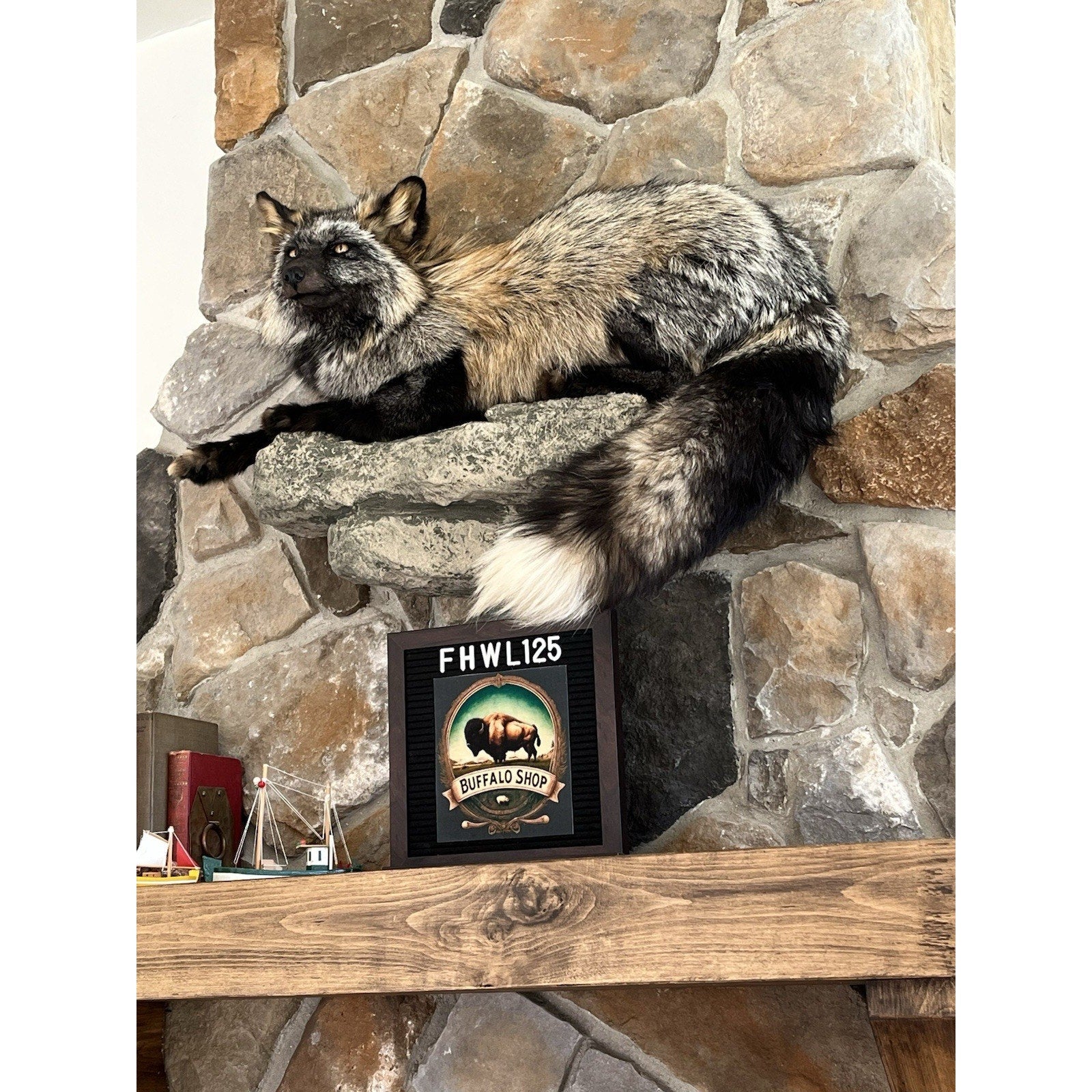 FHWL125 - Ranch Fox Taxidermy Full Body Mount