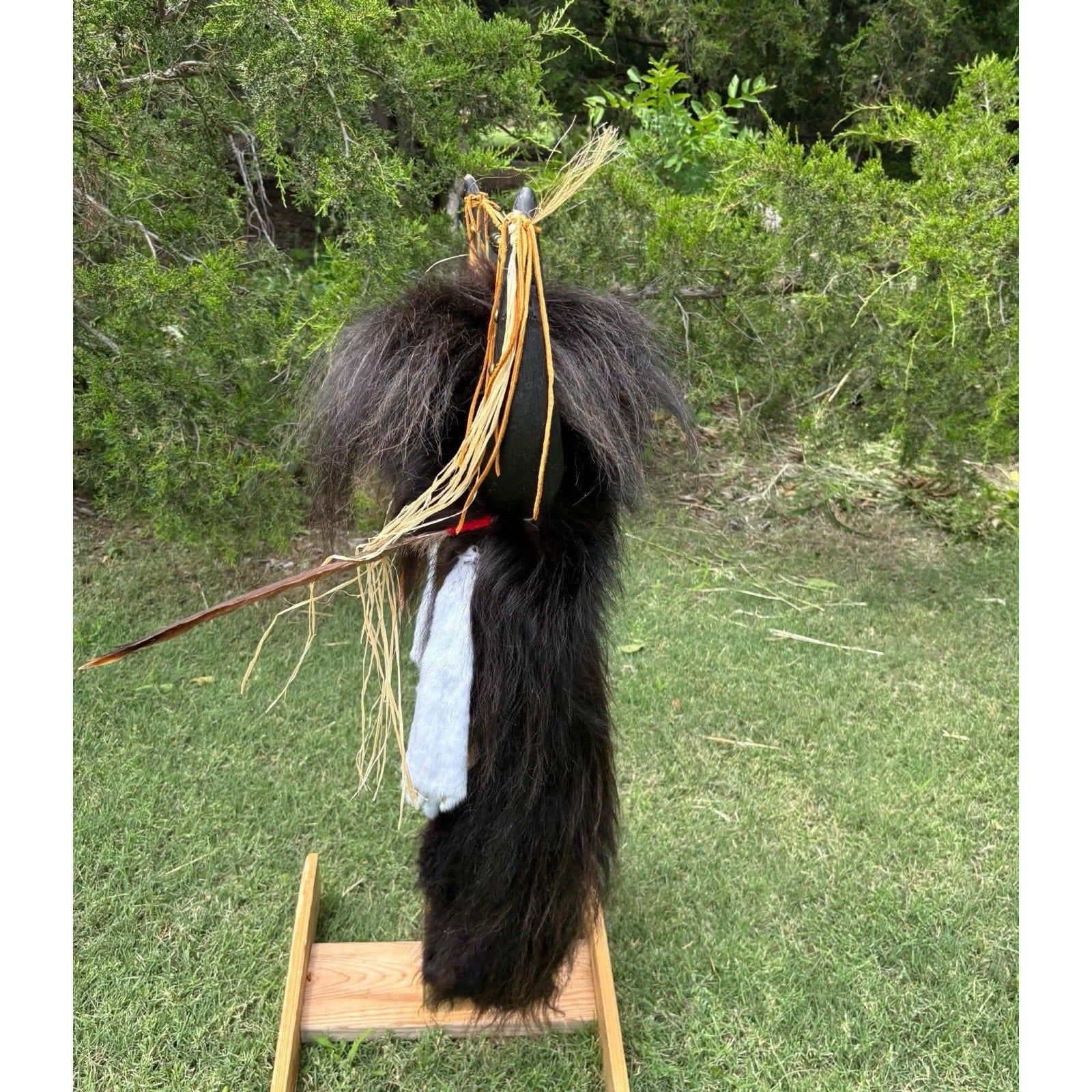 FHMM72 - Yak Ceremonial Headdress Taxidermy