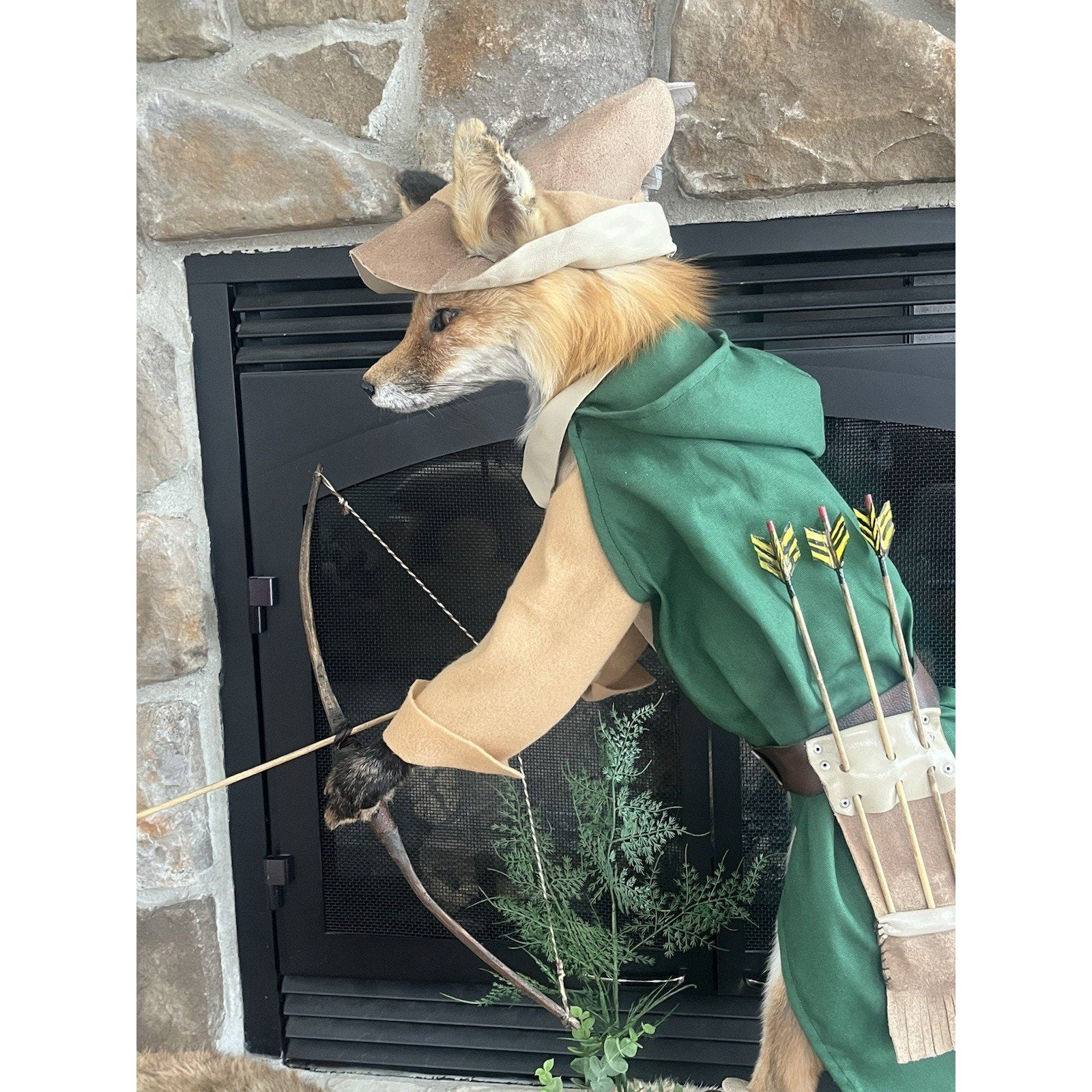 FHWL37 - Robinhood Red Fox Custom Made Taxidermy Mount