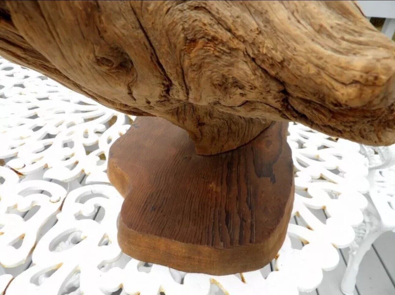 Old Taxidermy Porcupine Wooden Stand Cabin Decor