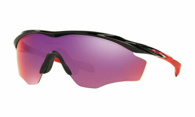 Oakley M2 Frame XL Sunglasses OO9343-08 Polished Black W/ PRIZM Road Lens NEW