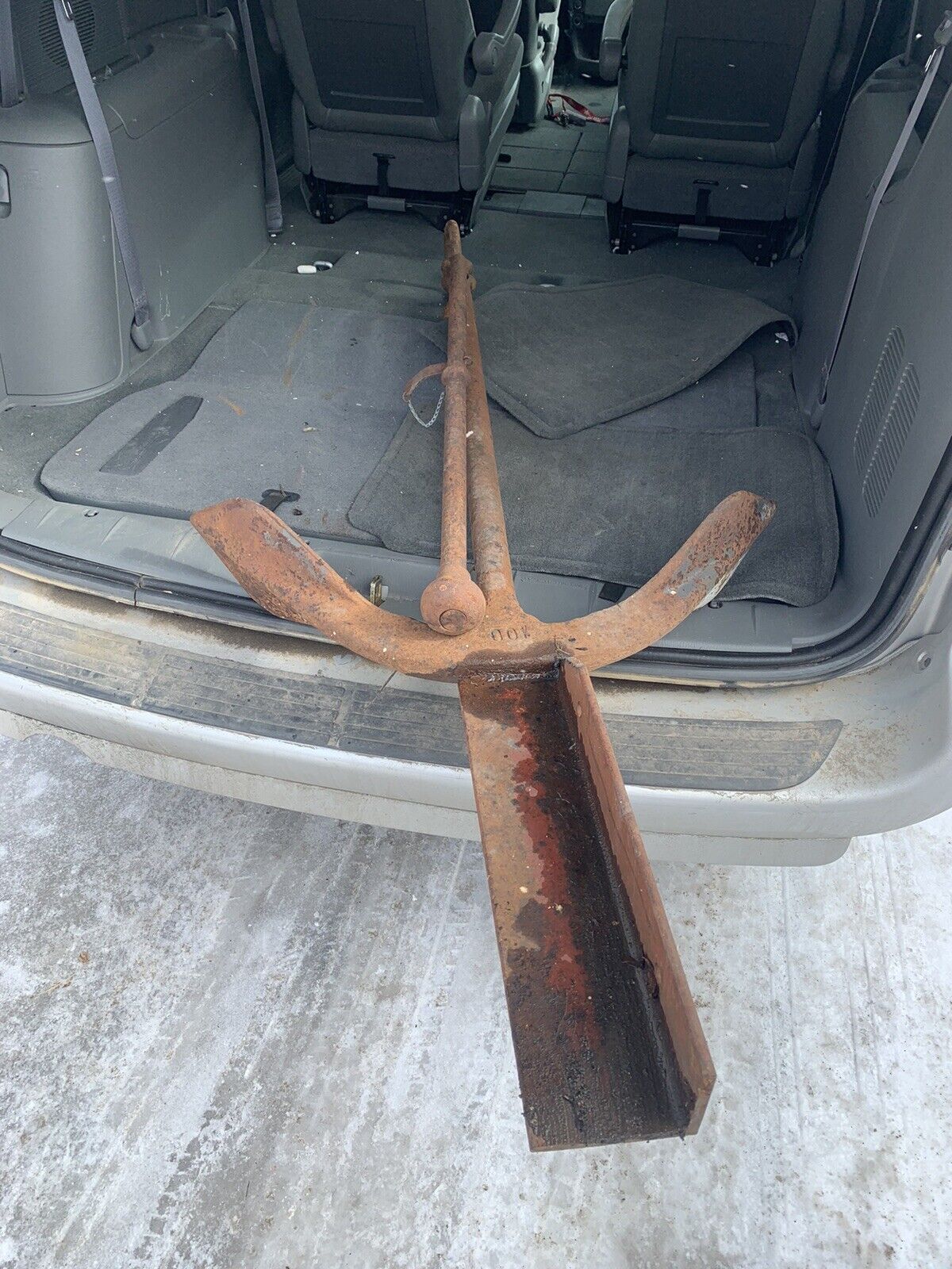  Very Old, very Large, very Heavy Original Antique Ship Anchor
