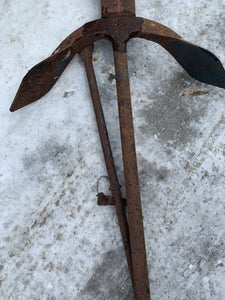  Very Old, very Large, very Heavy Original Antique Ship Anchor