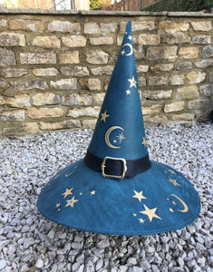 Custom Made Real Leather Wizard Adult Hat
